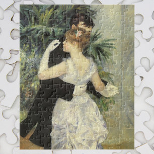 Stadt-Tanz von Pierre Renoir, Vintage Fine Art Puzzle