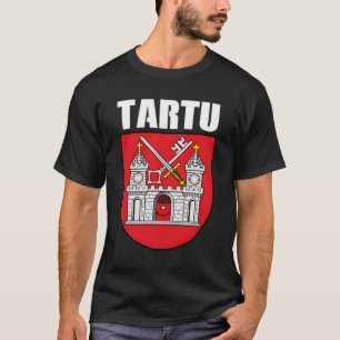 Stadt Tartu Estland Souvenir Graphic Eesti Vabar T-Shirt