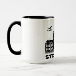 Stadt Tasse, Stockholm, Schweden Tasse
