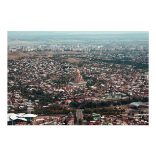 Stadt Tiflis Fotodruck