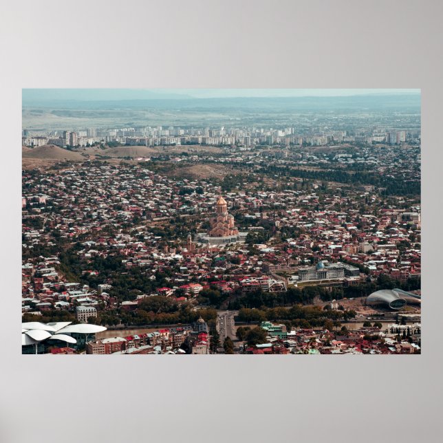 Stadt Tiflis Poster (Vorne)