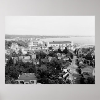 Stadt und Hafen, Annapolis: 1906 Poster