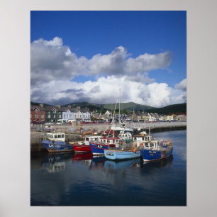 Stadt und Hafen, Dingle, County Kerry, Poster