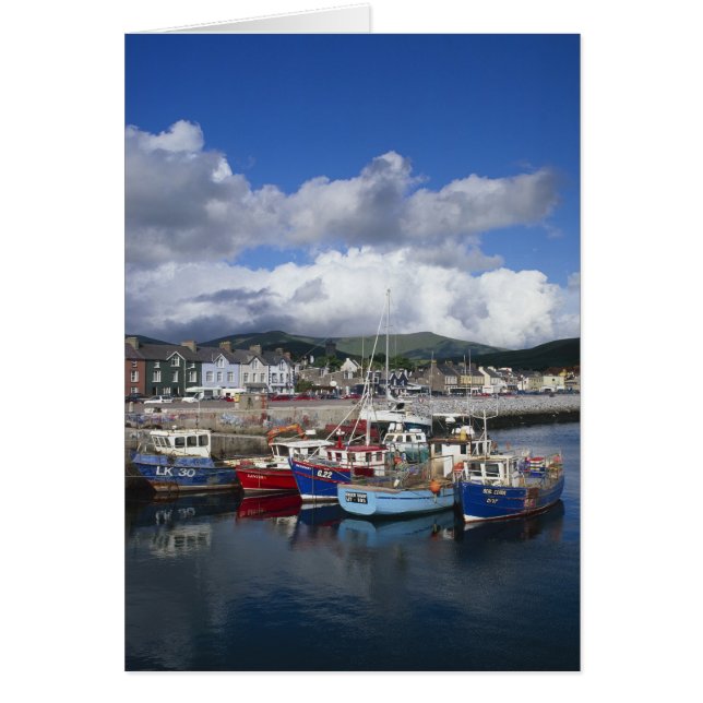 Stadt und Hafen, Dingle, Landkreis Kerry, (Vorne)