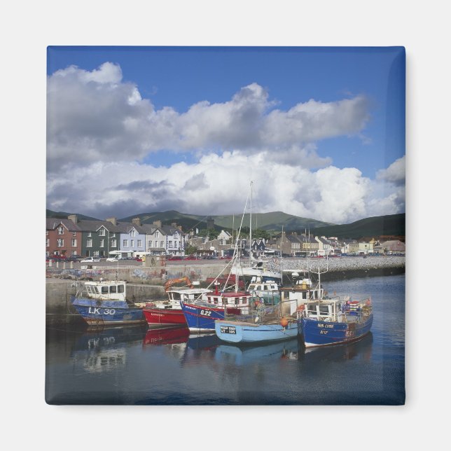 Stadt und Hafen, Dingle, Landkreis Kerry, Magnet (Vorne)