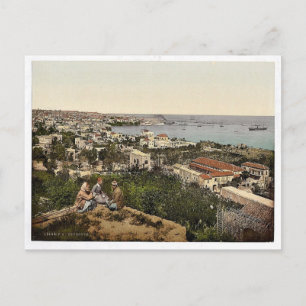 Stadt und Hafen von St. Dimila, Beyrout, Heiliges Postkarte