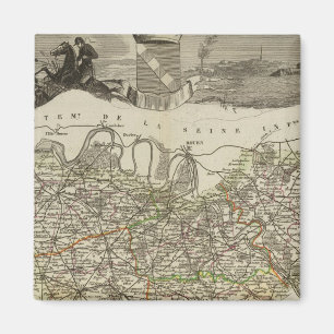 Stadt und Städte Magnet