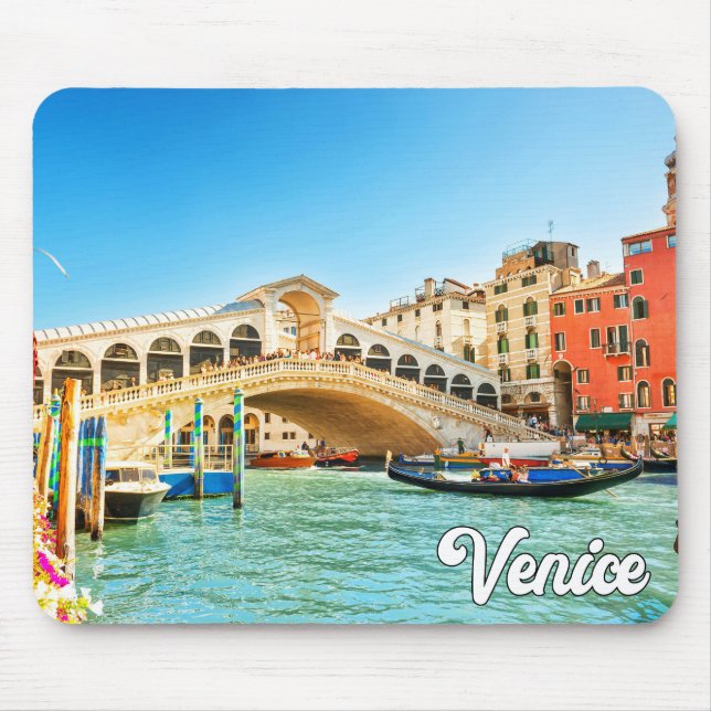 Stadt Venedig, Italien Mousepad (Vorne)