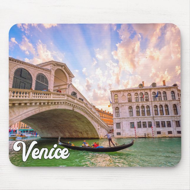 Stadt Venedig, Italien Mousepad (Vorne)