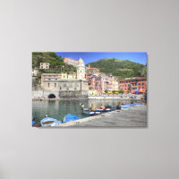 Stadt Vernazza, Cinque Terre, Ligurien