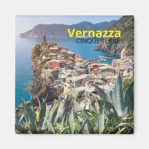 Stadt Vernazza im Cinque Terre Magnet