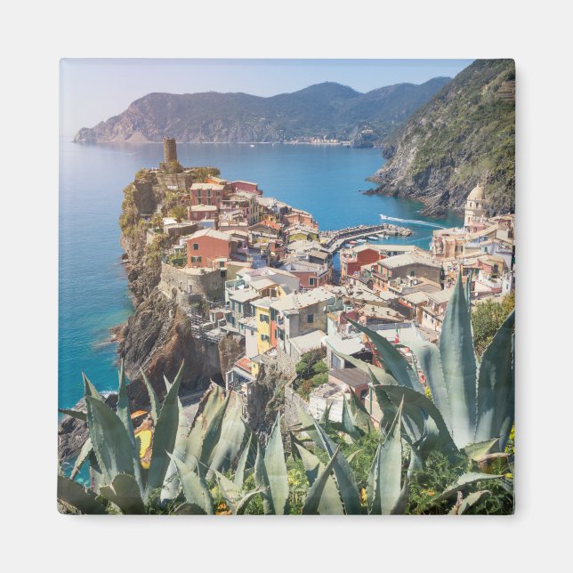 Stadt Vernazza im Cinque Terre Magnet (Vorne)