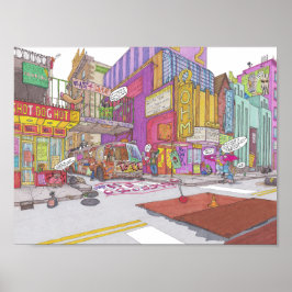 Stadt Voltz 2025 zeichnend Nummer 1: Ohm Poster