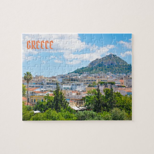 Stadt von Athen, Griechenland Puzzle (Horizontal)