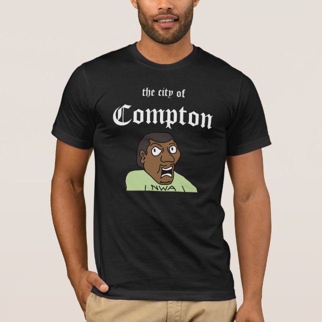 Stadt von Compton T-Shirt (Vorderseite)