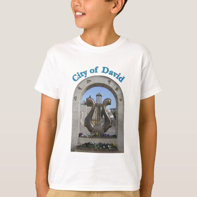 Stadt von David in Jerusalem, Israel T-Shirt (Vorderseite)
