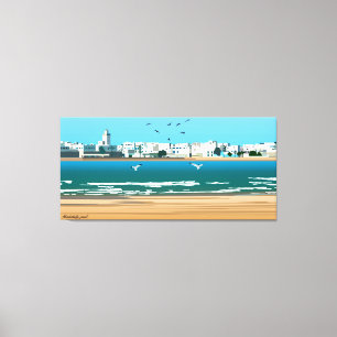 Stadt von Essaouira-Marokko Leinwanddruck