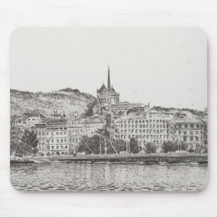Stadt von Genf 2011 Mousepad
