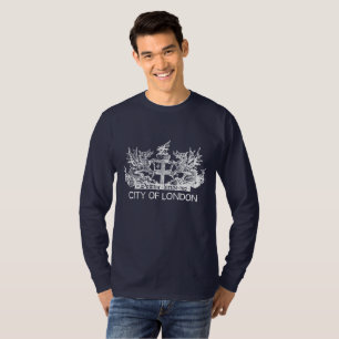 Stadt von London, Vintag, Wappen, England T-Shirt