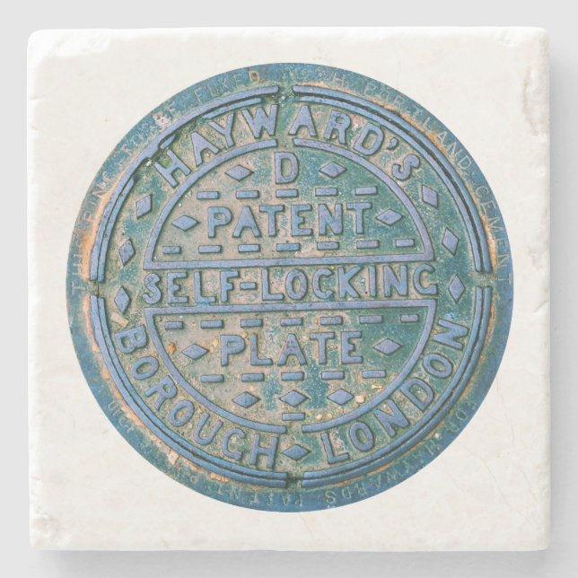 Stadt von Londongebrauchsabdeckung - Steinuntersetzer (Vorderseite)