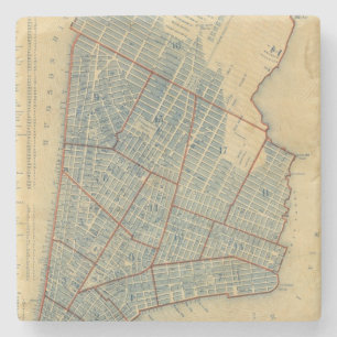 Stadt von NewYork Steinuntersetzer