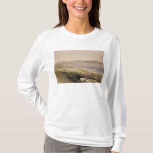 Stadt von Tiberias auf dem Meer von Galiläa T-Shirt