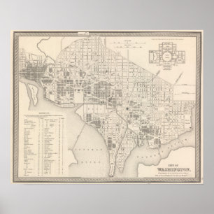 Stadt von Washington 2 Poster