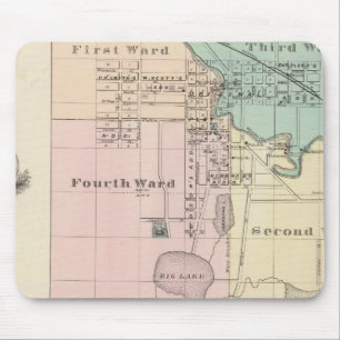 Stadt Waupaca, Dorf Winneconne Mousepad