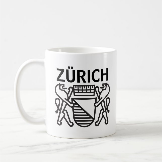 Stadt Zürich, SCHWEIZ Kaffeetasse (Links)