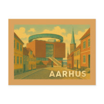 Stadtansicht Aarhus Dänemark