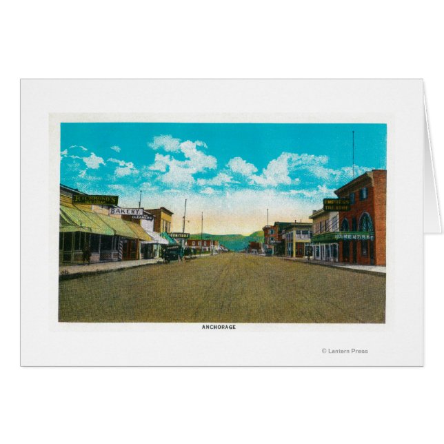 Stadtansicht, AlaskaAnchorage, AK (Vorderseite (Horizontal))
