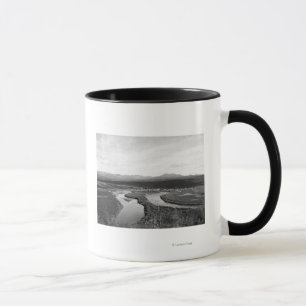 Stadtansicht von Iditarod, Alaska-Fotografie Tasse