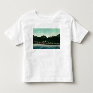 Stadtansicht von Ketchikan, Alaska vom Dampfer Kleinkind T-shirt