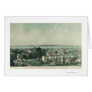 Stadtansicht von RathausturmAlameda, CA