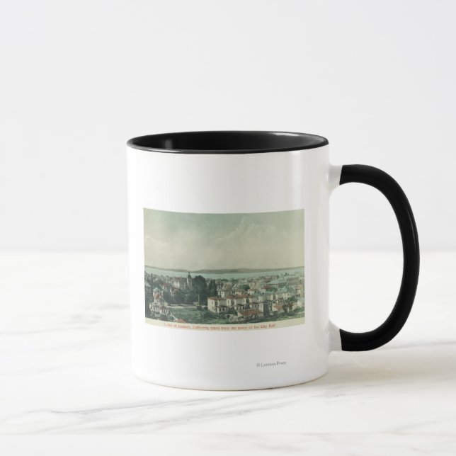 Stadtansicht von RathausturmAlameda, CA Tasse (Rechts)
