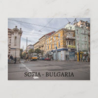 Stadtansicht von Sofia Postkarte