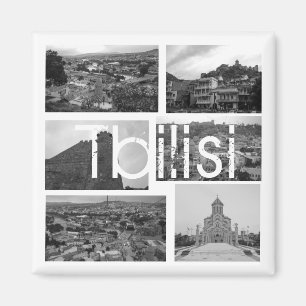 Stadtarchitektur Tiflis Georgia City Architecture  Magnet