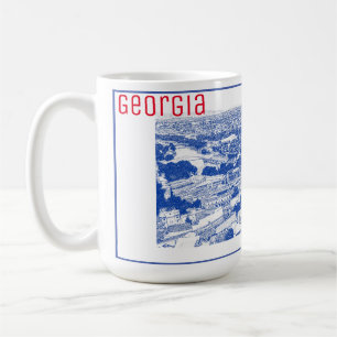 Stadtarchitektur Tiflis Georgia Kaffeetasse