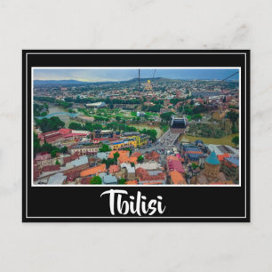 Stadtarchitektur Tiflis Georgia Postkarte