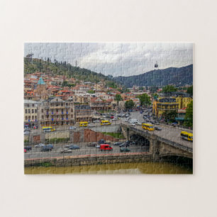 Stadtarchitektur Tiflis Georgia Puzzle