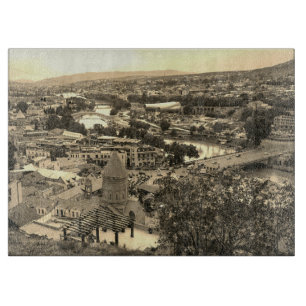 Stadtarchitektur Tiflis Georgia Schneidebrett