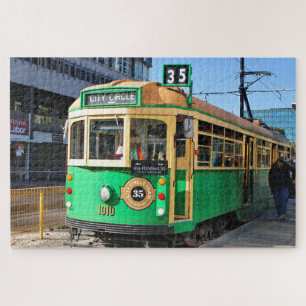 Stadtbahn Melbourne, Victoria, Australien Puzzle