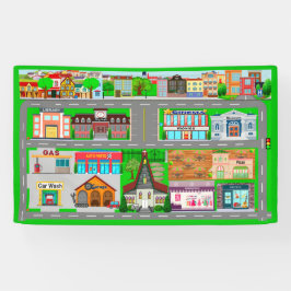 Stadtbahnen für Autos 3x5 Banner