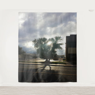 Stadtbaum Wandteppich