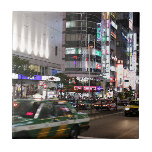 Stadtbesichtigung von Tokio Fliese