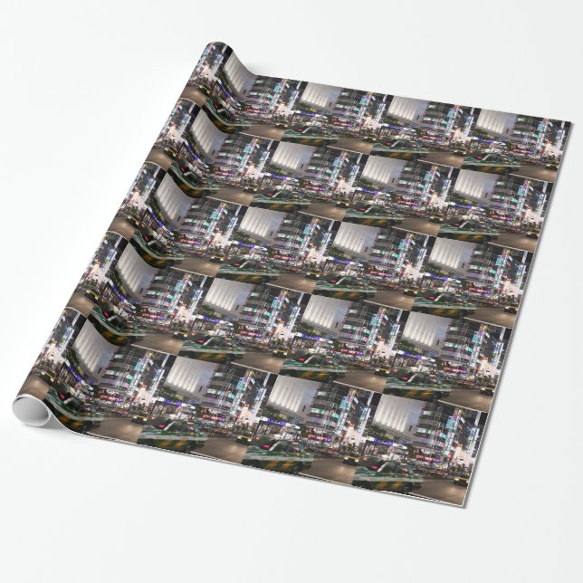 Stadtbesichtigung von Tokio Geschenkpapier (Ungerollt)