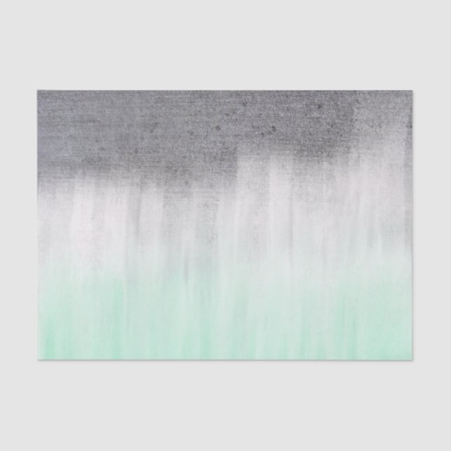 Stadtbeton, Minzgrün Seidenpapier (Vorderseite)