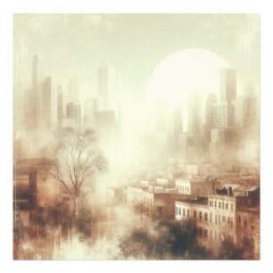Stadtbild Altes Foto Grafikdesign