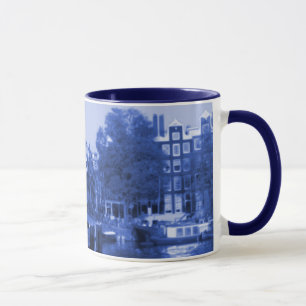 Stadtbild Amsterdams Holland Delft-Blau-Blick Tasse
