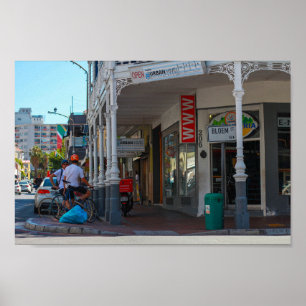 Stadtbild Architektur Kapstadt Südafrika Poster